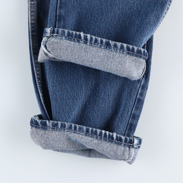 Dickies Straight Denim Pants for Men, W34 equivalent unclear blue type Vintage Second Hand