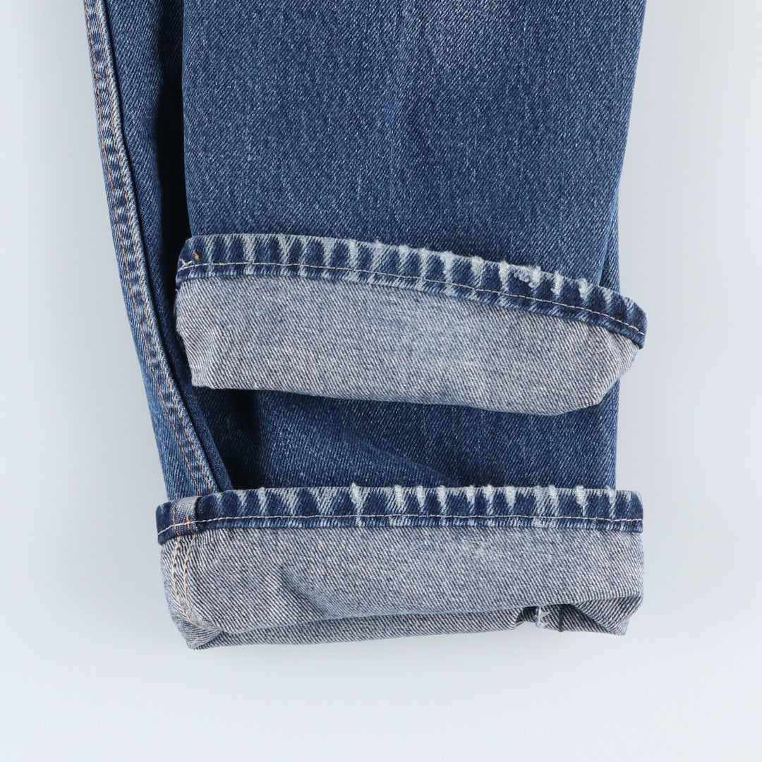 Dickies Straight Denim Pants for Men, W34 equivalent unclear blue type Vintage Second Hand
