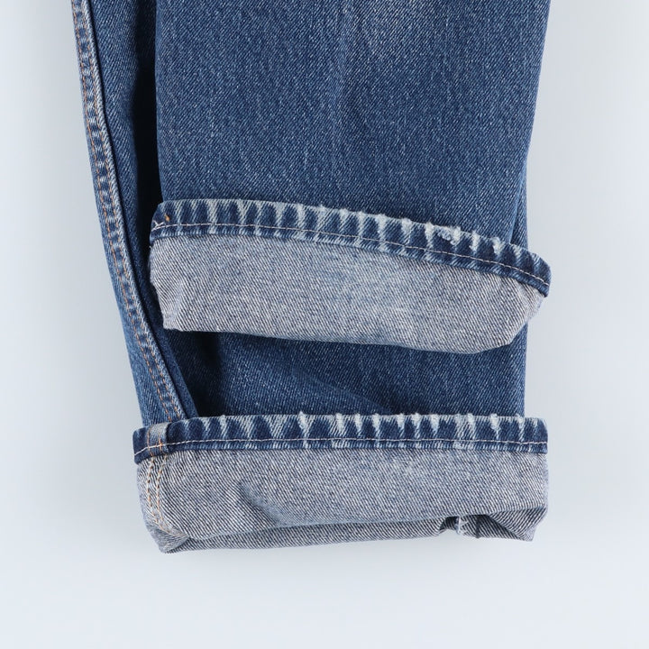 Dickies Straight Denim Pants for Men, W34 equivalent unclear blue type Vintage Second Hand