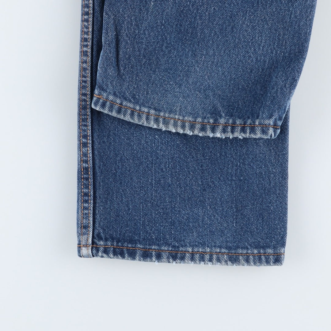 Dickies Straight Denim Pants for Men, W34 equivalent unclear blue type Vintage Second Hand