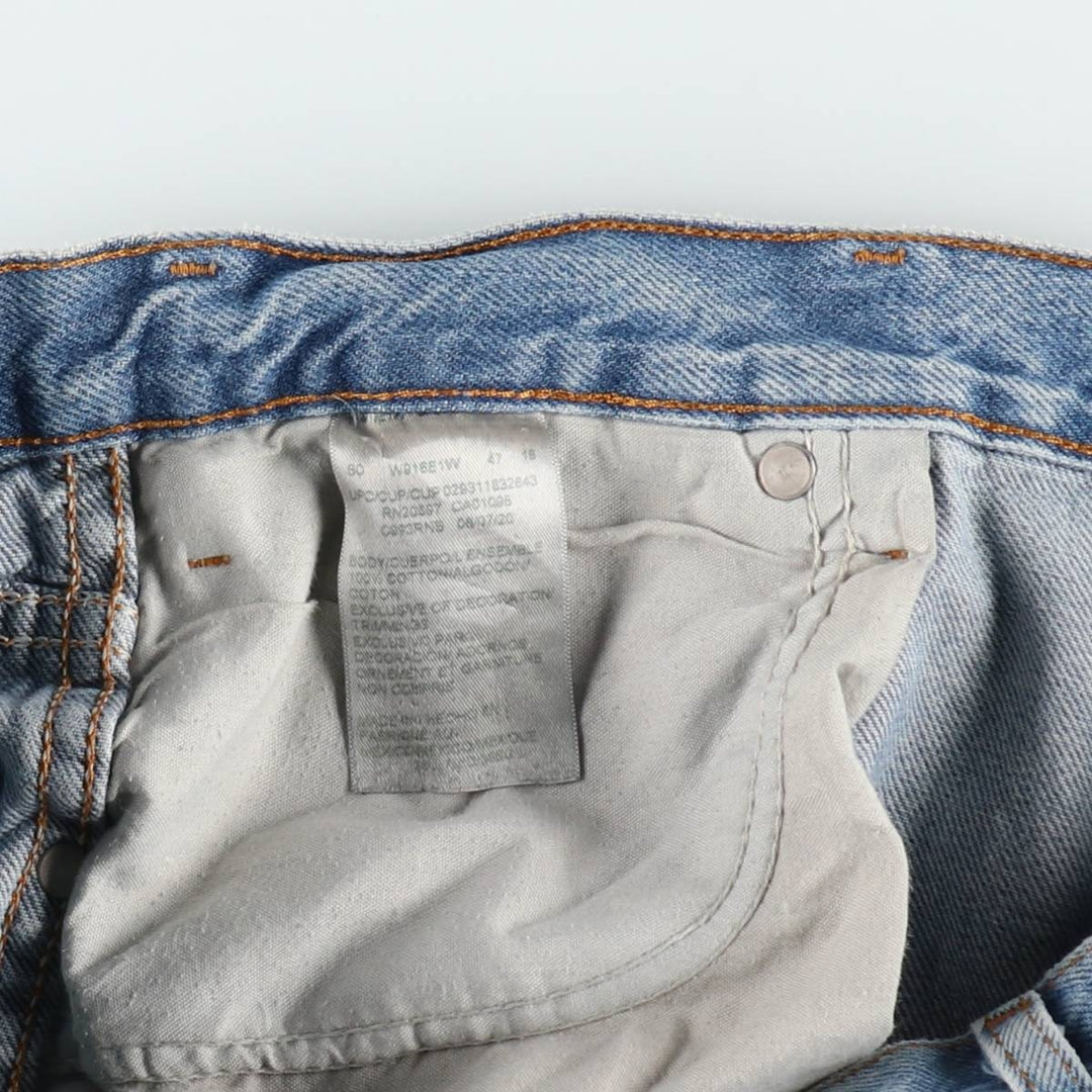 Dickies Men's Straight Denim Pants, Size W36 cotton blue type Vintage Second Hand