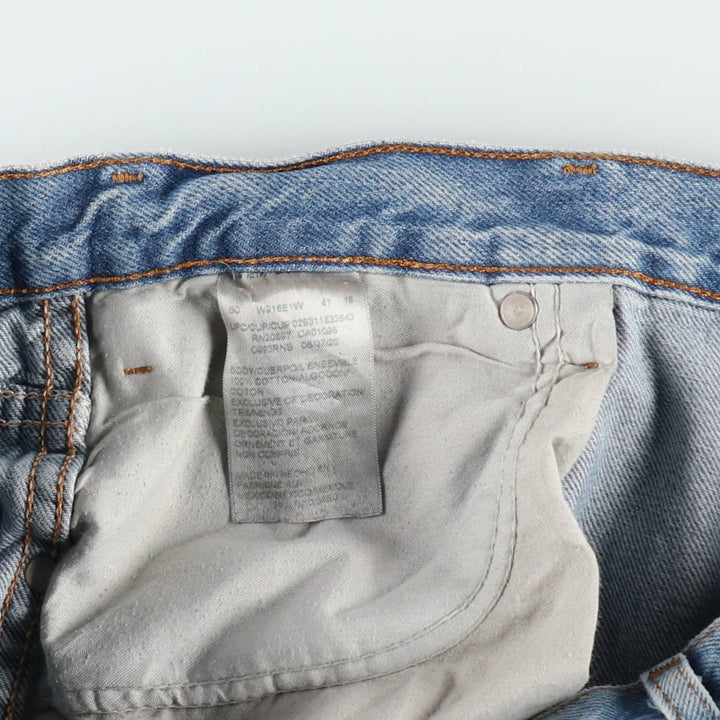 Dickies Men's Straight Denim Pants, Size W36 cotton blue type Vintage Second Hand