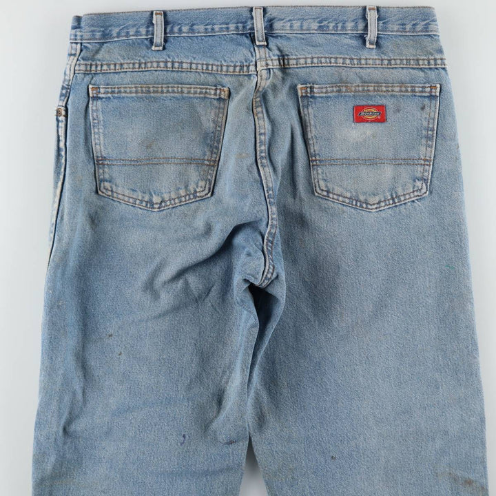 Dickies Men's Straight Denim Pants, Size W36 cotton blue type Vintage Second Hand