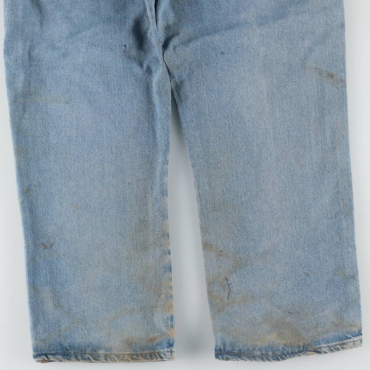 Dickies Men's Straight Denim Pants, Size W36 cotton blue type Vintage Second Hand