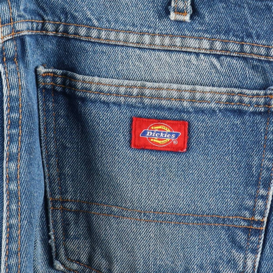 Dickies Straight Denim Pants for Men, W34 equivalent cotton blue type Vintage Second Hand