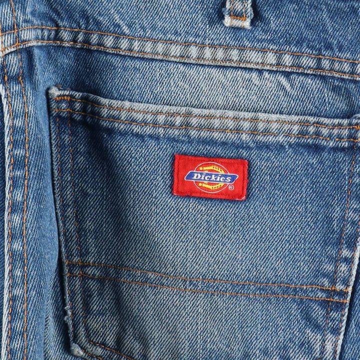 Dickies Straight Denim Pants for Men, W34 equivalent cotton blue type Vintage Second Hand