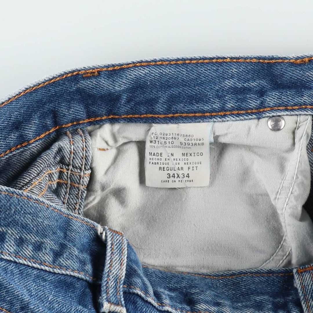 Dickies Straight Denim Pants for Men, W34 equivalent cotton blue type Vintage Second Hand