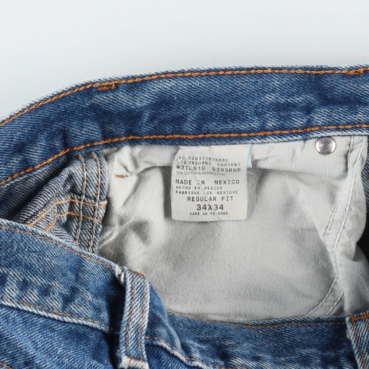 Dickies Straight Denim Pants for Men, W34 equivalent cotton blue type Vintage Second Hand