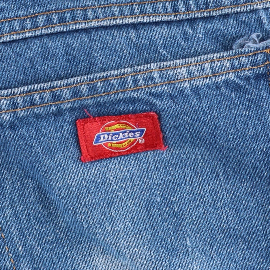 Dickies Straight Denim Pants for Men, W34 equivalent cotton blue type Vintage Second Hand