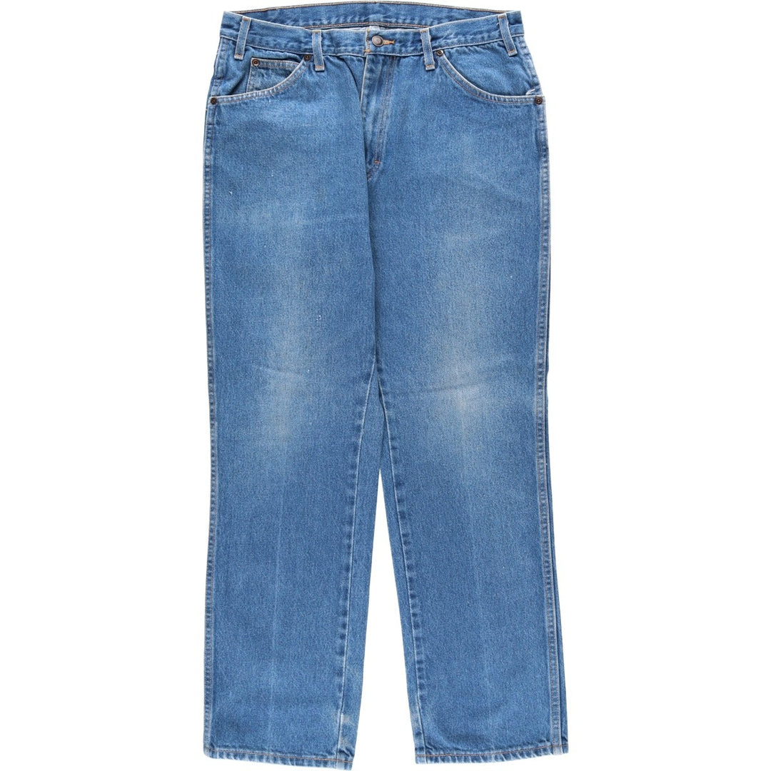 Dickies Straight Denim Pants for Men, W34 equivalent cotton Blue type light blue Vintage Second Hand