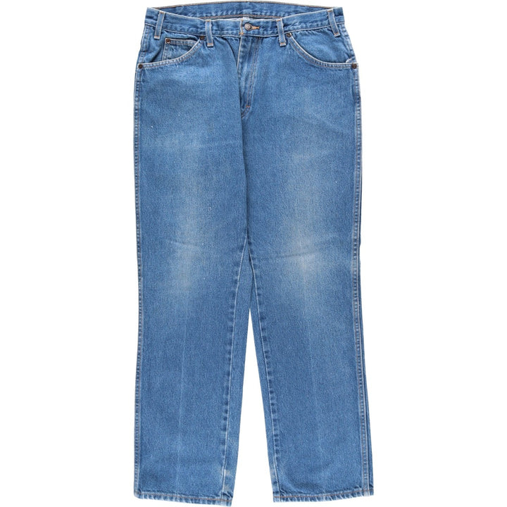 Dickies Straight Denim Pants for Men, W34 equivalent cotton Blue type light blue Vintage Second Hand