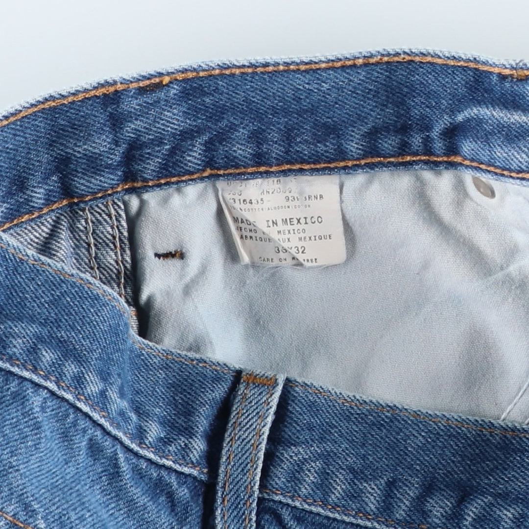 Dickies Straight Denim Pants for Men, W34 equivalent cotton Blue type light blue Vintage Second Hand