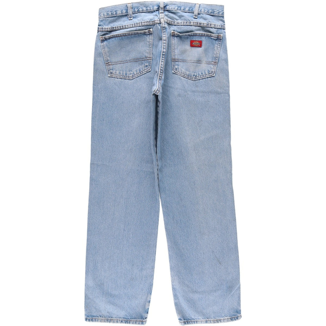 Dickies Straight Denim Pants for Men, W31 equivalent unclear Blue type light blue Vintage Second Hand