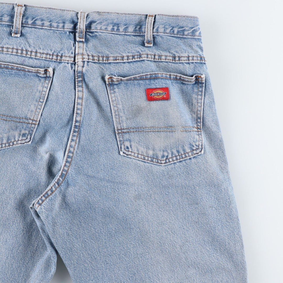 Dickies Straight Denim Pants for Men, W31 equivalent unclear Blue type light blue Vintage Second Hand