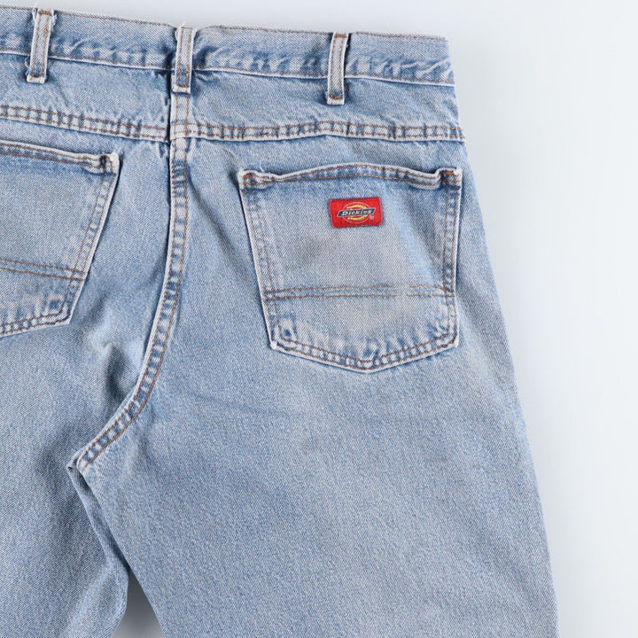 Dickies Straight Denim Pants for Men, W31 equivalent unclear Blue type light blue Vintage Second Hand