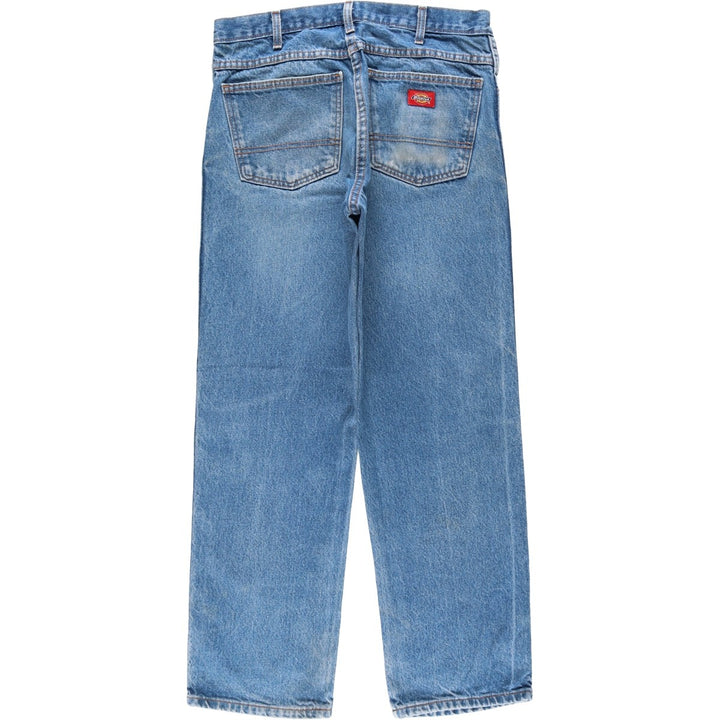 Dickies Straight Denim Pants for Men, W31 equivalent cotton blue type Vintage Second Hand