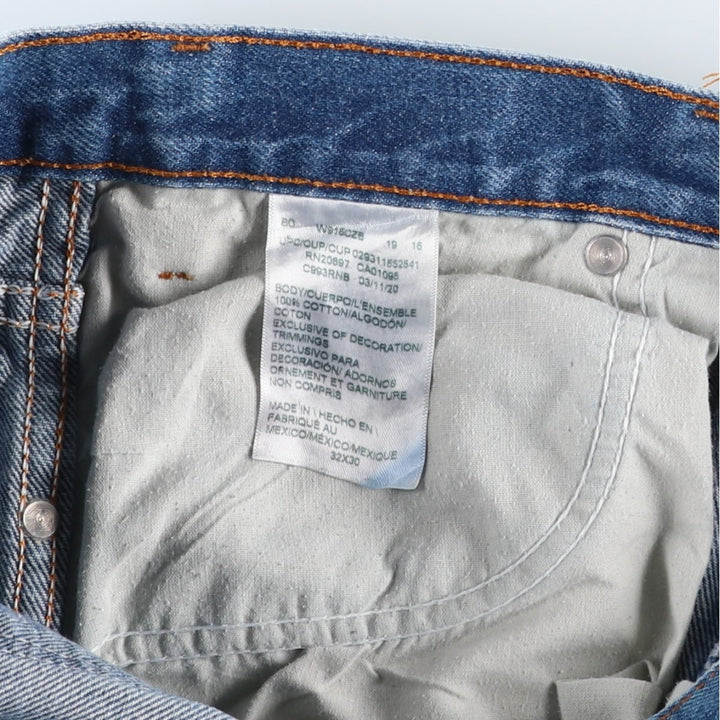 Dickies Straight Denim Pants for Men, W31 equivalent cotton blue type Vintage Second Hand