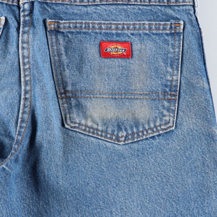 Dickies Straight Denim Pants for Men, W31 equivalent cotton blue type Vintage Second Hand
