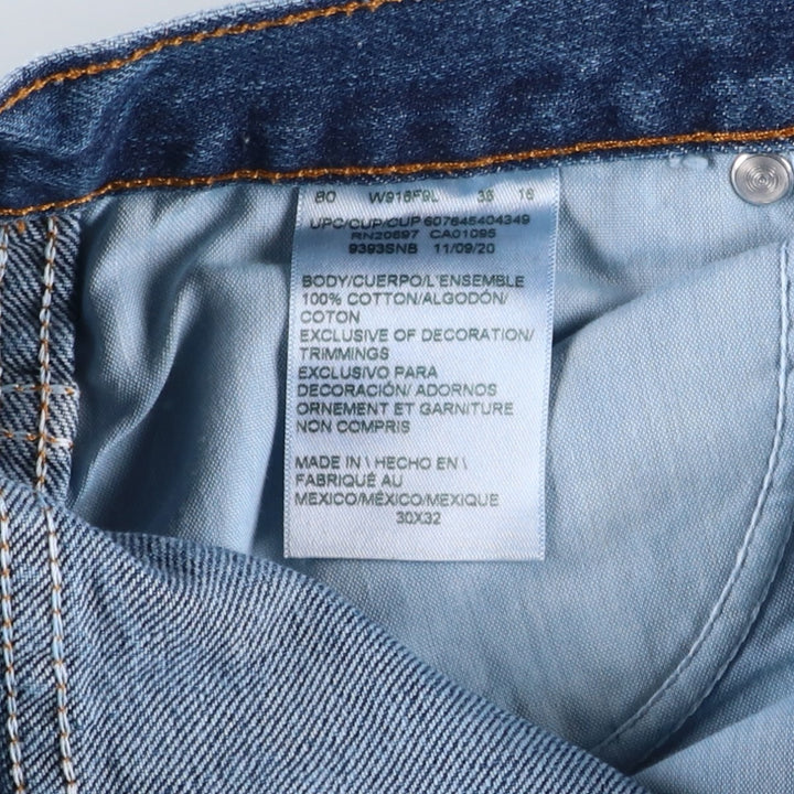 Dickies Men's Straight Denim Pants, Size W30 cotton blue type Vintage Second Hand