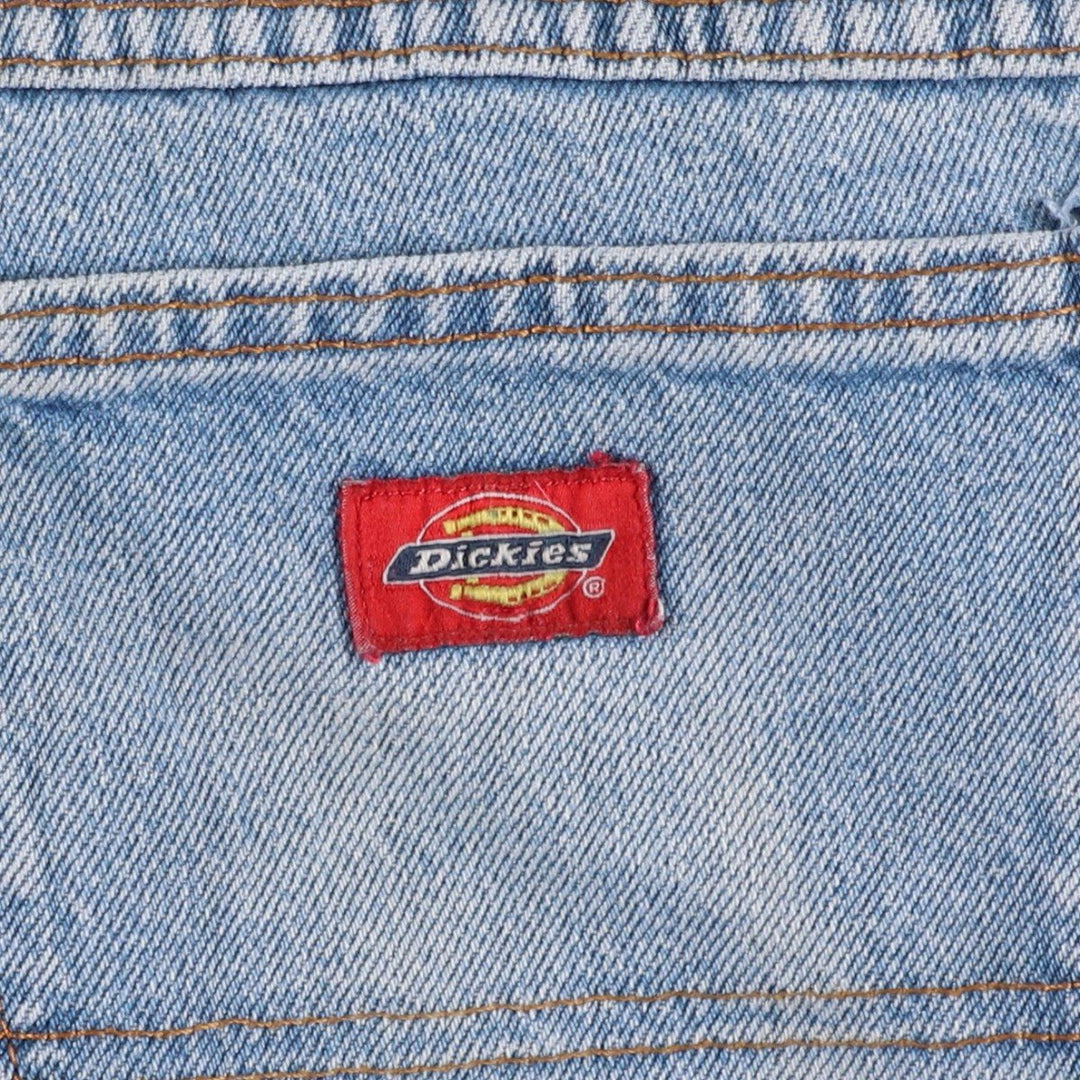 Dickies Straight Denim Pants for Men, W33 equivalent unclear Blue type light blue Vintage Second Hand