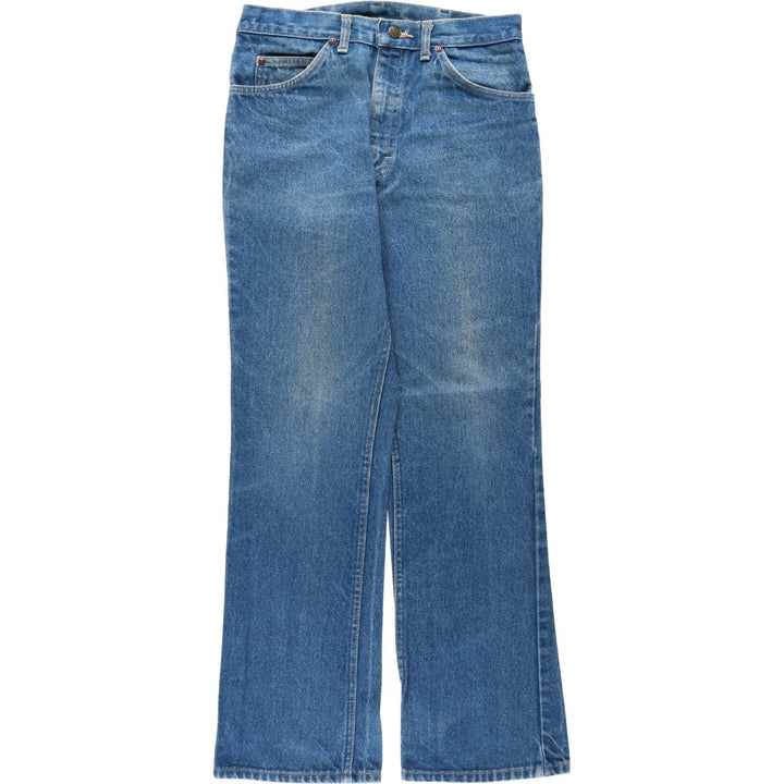 Lee Straight Denim Pants, Made in USA, Men's Size W30 (approx.) cotton blue type Vintage Second Hand
