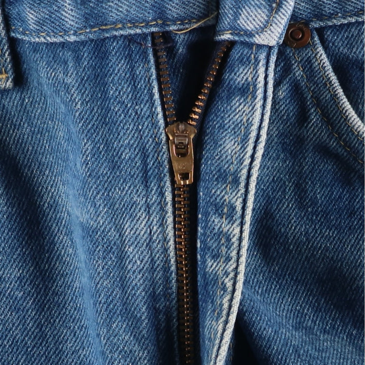 Lee Straight Denim Pants, Made in USA, Men's Size W30 (approx.) cotton blue type Vintage Second Hand