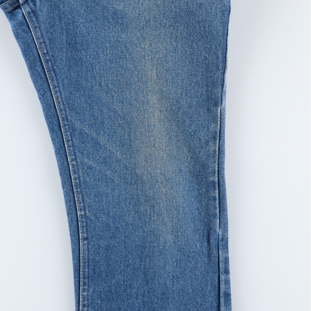 Lee Straight Denim Pants, Made in USA, Men's Size W30 (approx.) cotton blue type Vintage Second Hand