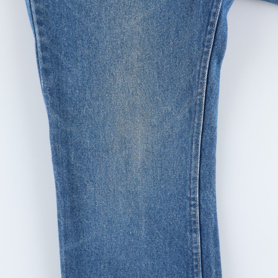 Lee Straight Denim Pants, Made in USA, Men's Size W30 (approx.) cotton blue type Vintage Second Hand