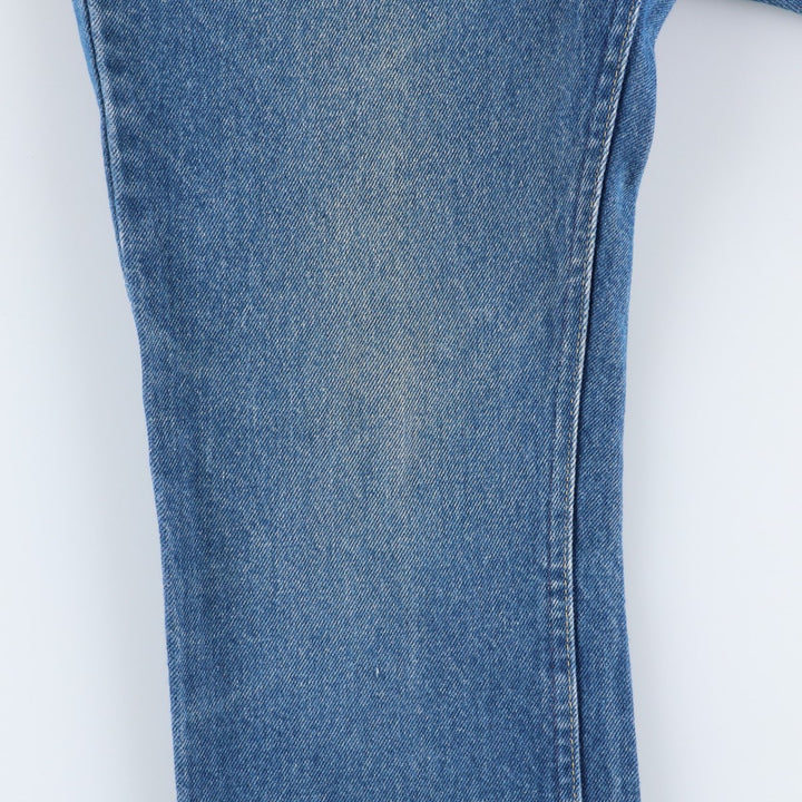 Lee Straight Denim Pants, Made in USA, Men's Size W30 (approx.) cotton blue type Vintage Second Hand