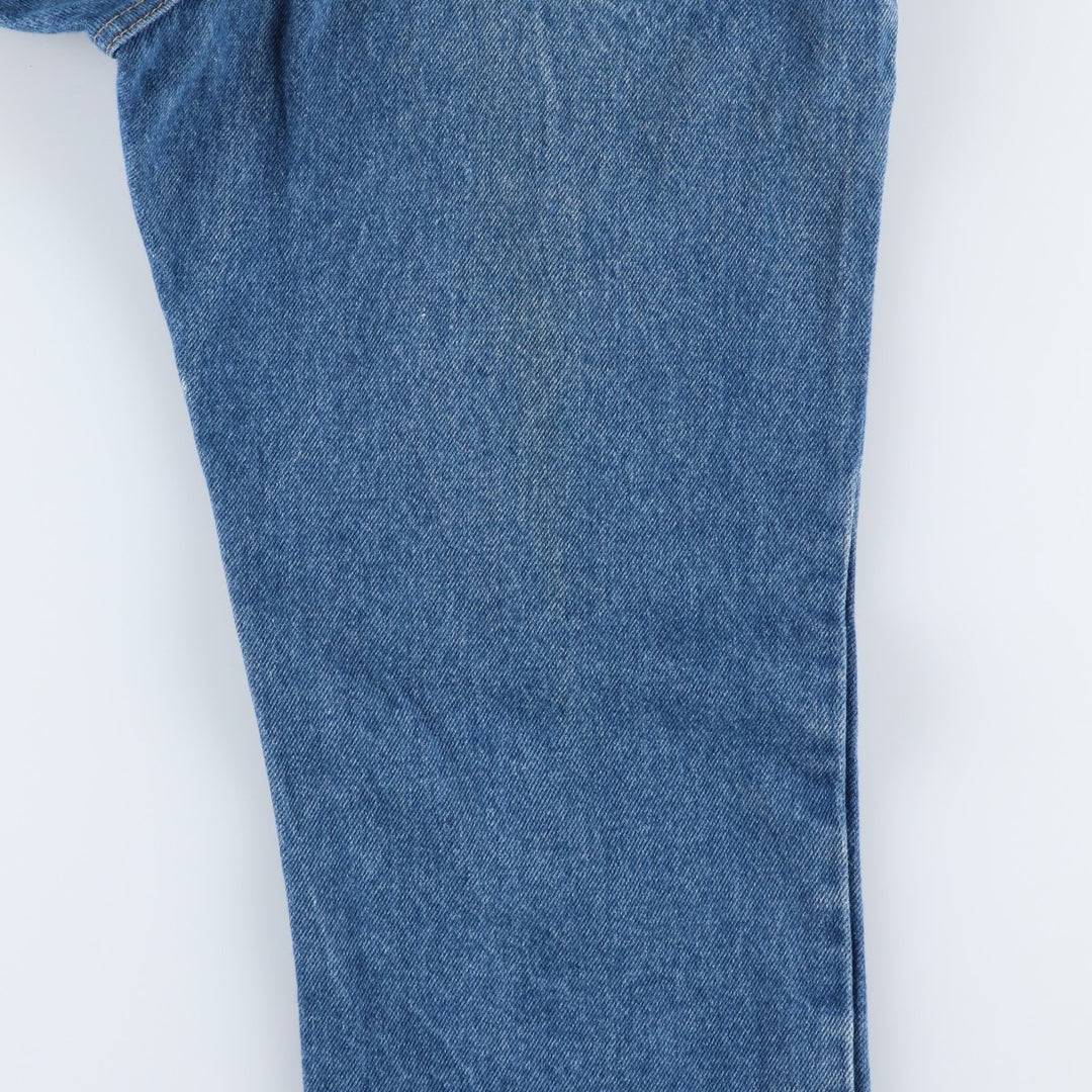 Lee Straight Denim Pants, Made in USA, Men's Size W30 (approx.) cotton blue type Vintage Second Hand