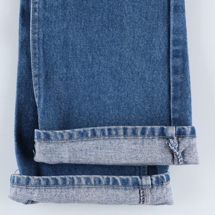 Lee Straight Denim Pants, Made in USA, Men's Size W30 (approx.) cotton blue type Vintage Second Hand
