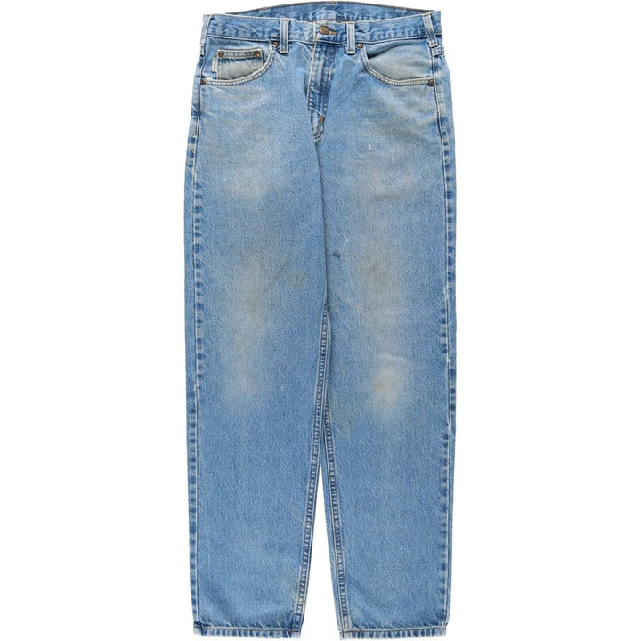 Carhartt Relaxed Fit Tapered Denim Pants for Men, W33 equivalent cotton blue type Vintage Second Hand