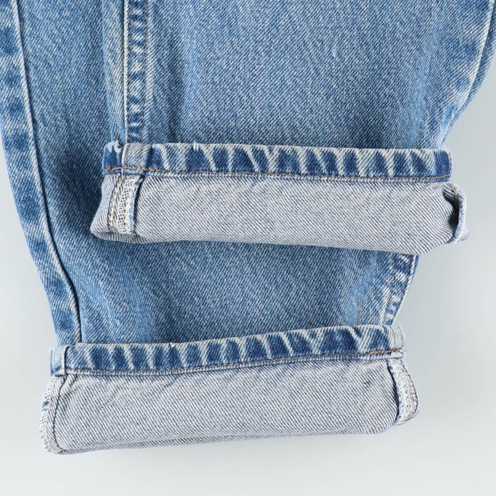 Carhartt Relaxed Fit Tapered Denim Pants for Men, W33 equivalent cotton blue type Vintage Second Hand
