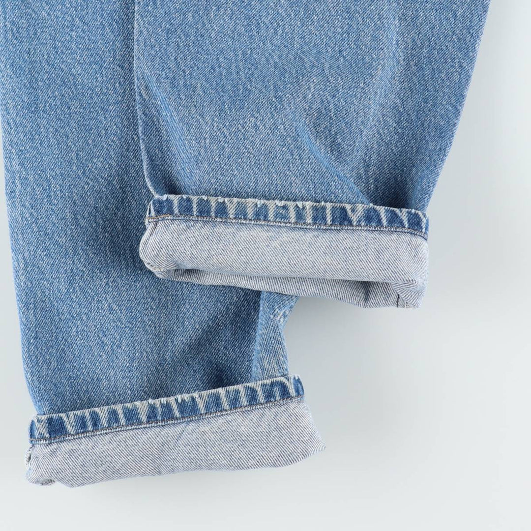 Carhartt Relaxed Fit Tapered Denim Pants for Men, W33 equivalent cotton blue type Vintage Second Hand