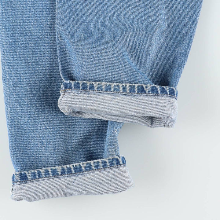 Carhartt Relaxed Fit Tapered Denim Pants for Men, W33 equivalent cotton blue type Vintage Second Hand