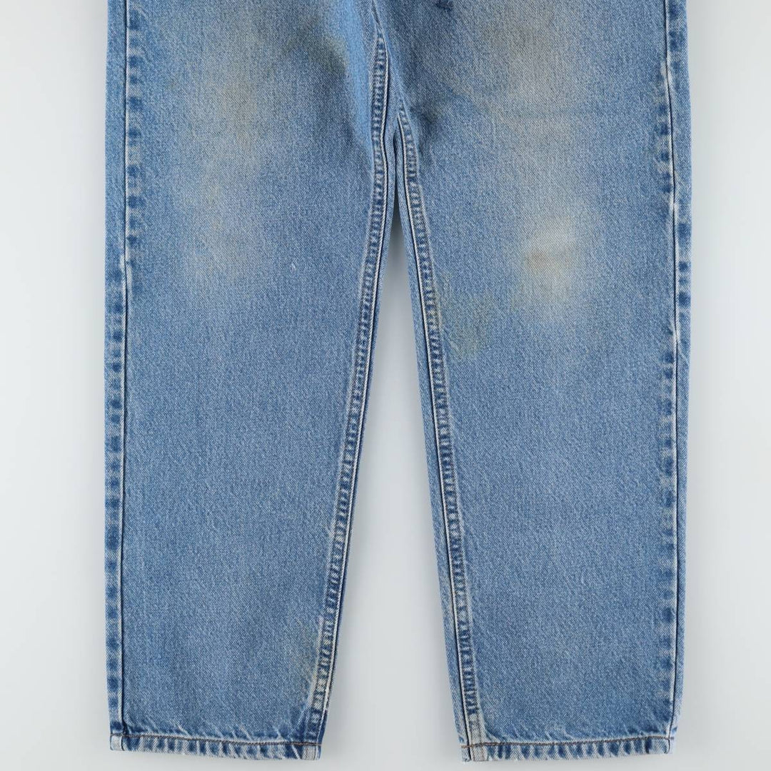 Carhartt Relaxed Fit Tapered Denim Pants for Men, W33 equivalent cotton blue type Vintage Second Hand