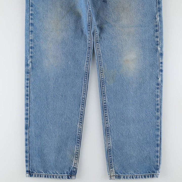 Carhartt Relaxed Fit Tapered Denim Pants for Men, W33 equivalent cotton blue type Vintage Second Hand
