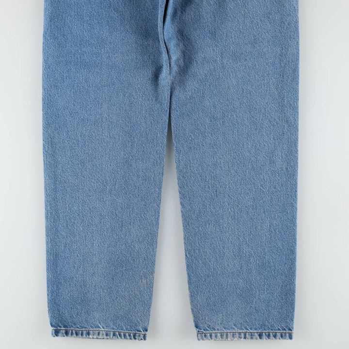 Carhartt Relaxed Fit Tapered Denim Pants for Men, W33 equivalent cotton blue type Vintage Second Hand