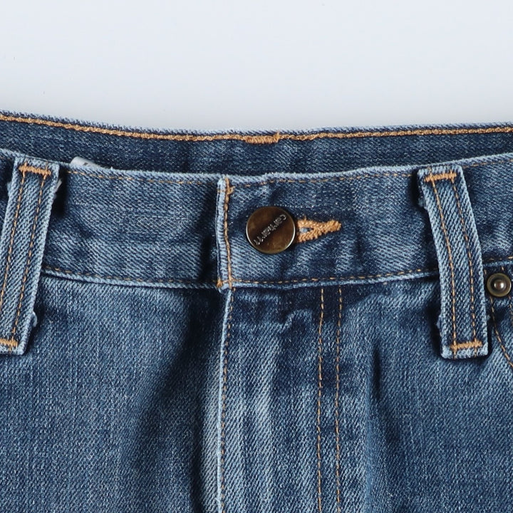 Carhartt Relaxed Fit Tapered Denim Pants for Men, W34 equivalent cotton blue type Vintage Second Hand