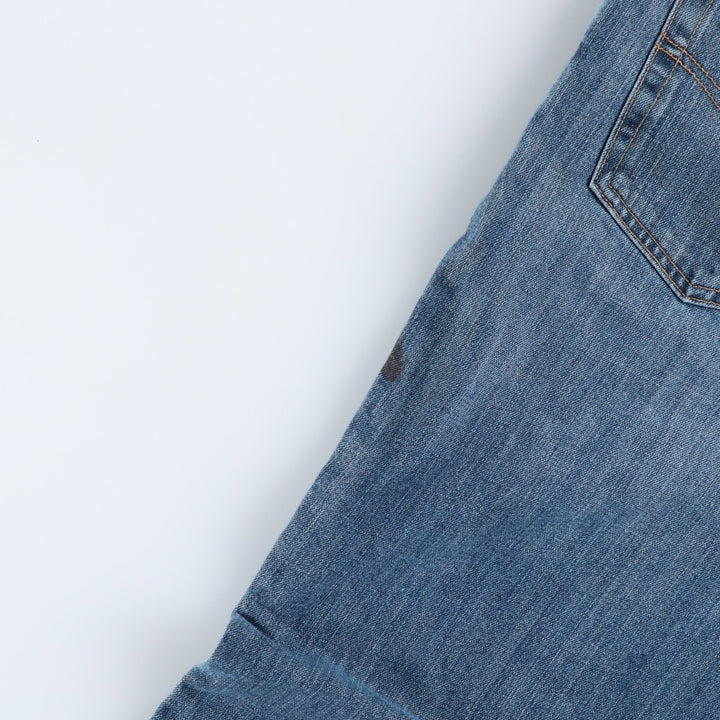 Carhartt Relaxed Fit Tapered Denim Pants for Men, W34 equivalent cotton blue type Vintage Second Hand