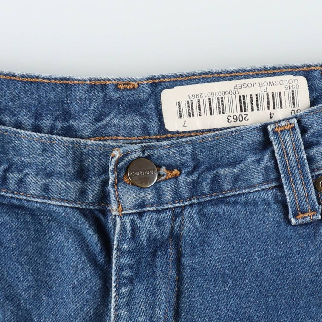Carhartt Relaxed Fit Straight Denim Pants for Men, W36 cotton blue type Vintage Second Hand