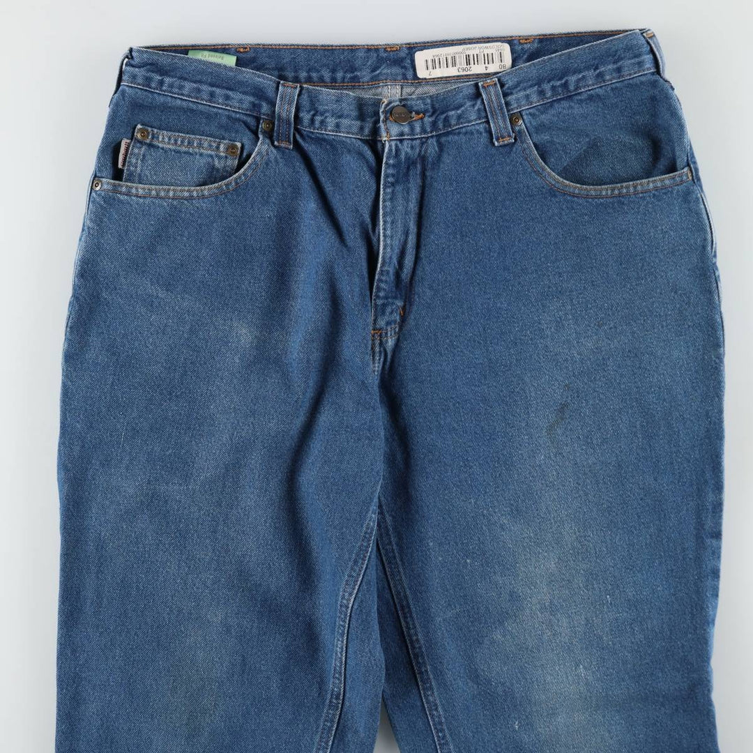 Carhartt Relaxed Fit Straight Denim Pants for Men, W36 cotton blue type Vintage Second Hand