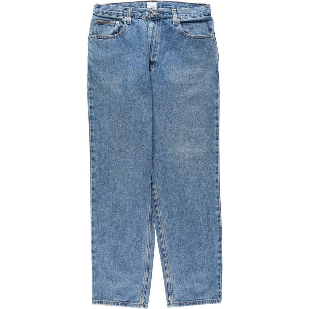 90s-00'S Calvin Klein Jeans Tapered Denim Pants Men's Vintage Size W33 cotton blue type Vintage Second Hand