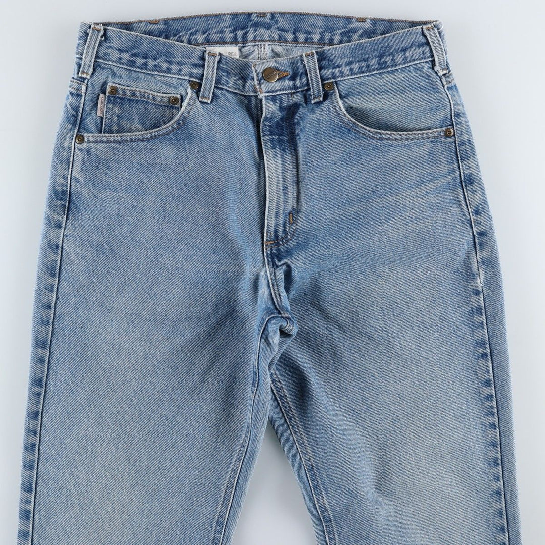 Carhartt Traditional FIT Tapered Denim Pants Men's W34 cotton blue type Vintage Second Hand