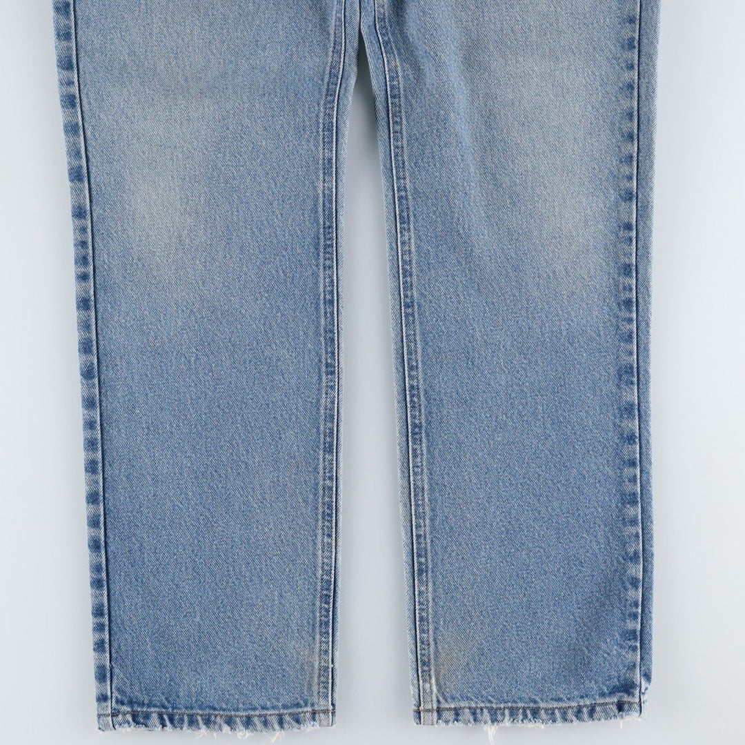 Carhartt Traditional FIT Tapered Denim Pants Men's W34 cotton blue type Vintage Second Hand