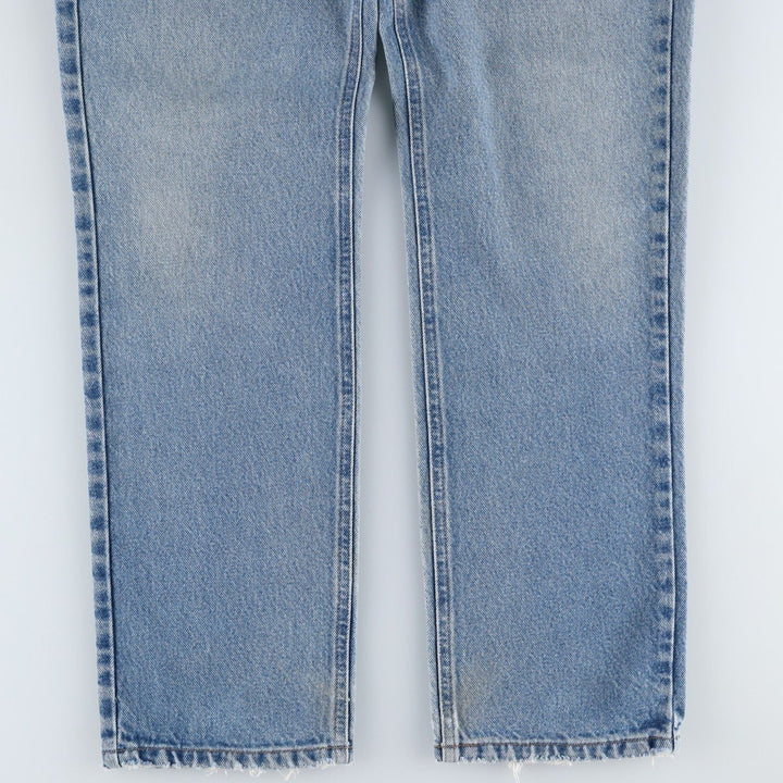 Carhartt Traditional FIT Tapered Denim Pants Men's W34 cotton blue type Vintage Second Hand