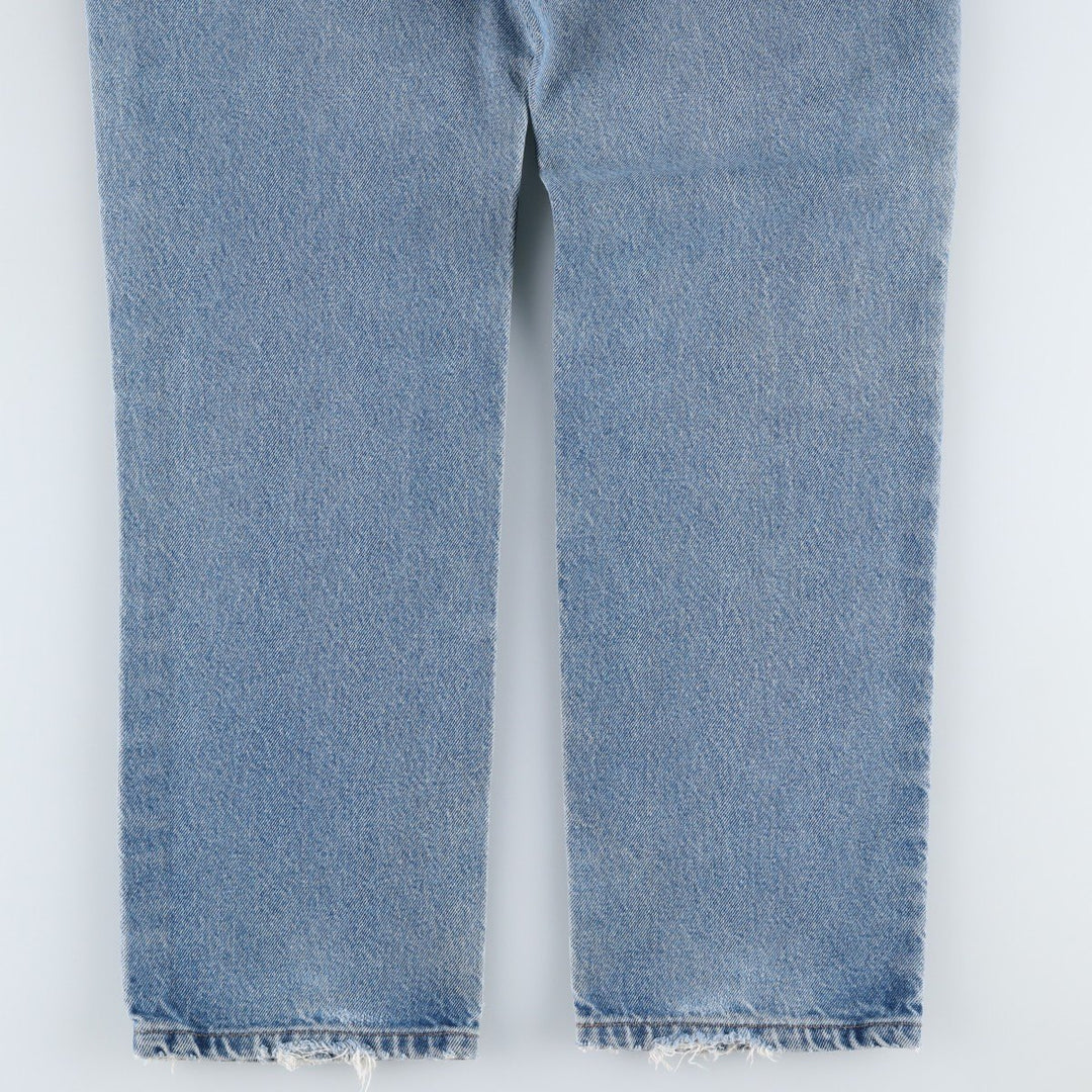 Carhartt Traditional FIT Tapered Denim Pants Men's W34 cotton blue type Vintage Second Hand