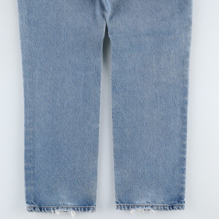 Carhartt Traditional FIT Tapered Denim Pants Men's W34 cotton blue type Vintage Second Hand