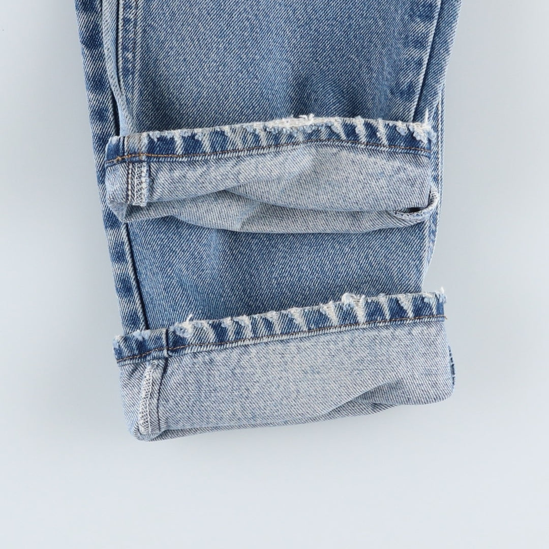Carhartt Traditional FIT Tapered Denim Pants Men's W34 cotton blue type Vintage Second Hand