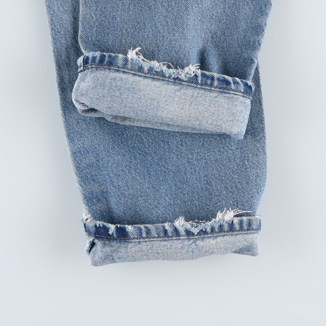 Carhartt Traditional FIT Tapered Denim Pants Men's W34 cotton blue type Vintage Second Hand